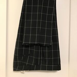 New Banana Republic dress pants, Size 12, blue and white